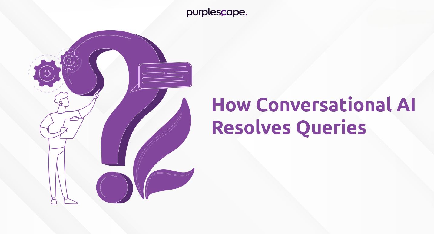 How conversational ai resolve queries