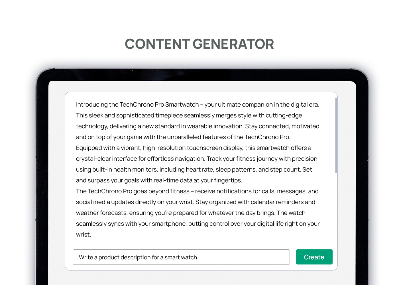 Content Generator